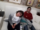 Alessandro ha condotto i ragazzi del club a casa sua preparando per l’occasione un ricco aperitivo
