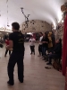 I ragazzi dell'atl alle prese con la capoeira, un'antica danza brasiliana con elementi di arti marziali sul ritmo coinvolgente di strumenti a percussione-13