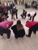 I ragazzi dell'atl alle prese con la capoeira, un'antica danza brasiliana con elementi di arti marziali sul ritmo coinvolgente di strumenti a percussione-15
