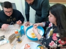 I ragazzi dell'ATL dopo aver scelto la ricetta ed essersi diretti al supermercato a comprare gli ingredienti hanno preparato, in occasione del carnevale, chiacchiere e sanguinaccio.-5