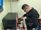 I ragazzi dell'ATL dopo aver scelto la ricetta ed essersi diretti al supermercato a comprare gli ingredienti hanno preparato, in occasione del carnevale, chiacchiere e sanguinaccio.-7