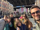 Stefano con grande entusiasmo guida il gruppo al centro storico a Napoli, raggiungendo anche il MAN con padronanza e dimostrando le proprie competenze-5