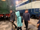 Oggi con i ragazzi del club si è scelto di andare al Museo Ferroviario di Pietrarsa dove in occasione del Natale erano presenti numerosi mercatini in tema-13
